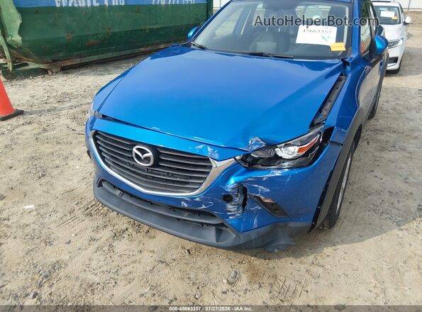 JM1DKBC79G0126898 2016 MAZDA CX-3 Blue Vista frontal