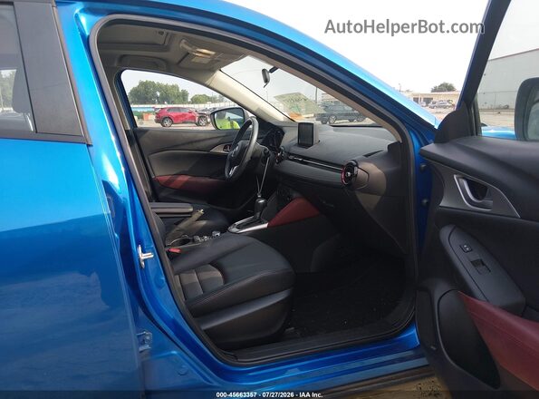 JM1DKBC79G0126898 2016 MAZDA CX-3 Blue Vista interior delantera