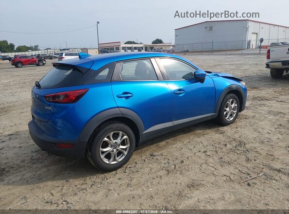 JM1DKBC79G0126898 2016 MAZDA CX-3 Blue Trasero derecho