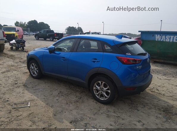 JM1DKBC79G0126898 2016 MAZDA CX-3 Blue Trasero izquierdo