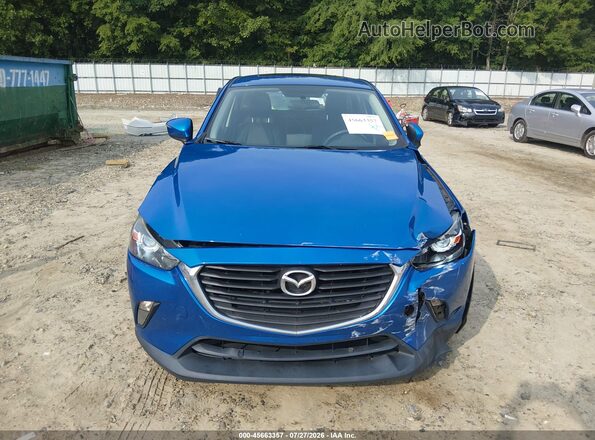 JM1DKBC79G0126898 2016 MAZDA CX-3 Blue Vista del cuadro de instrumentos