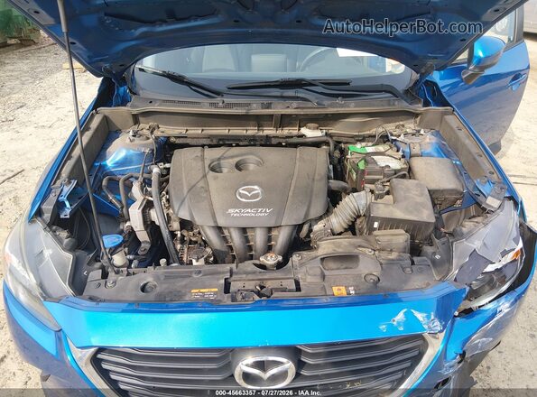 JM1DKBC79G0126898 2016 MAZDA CX-3 Blue Vista trasera