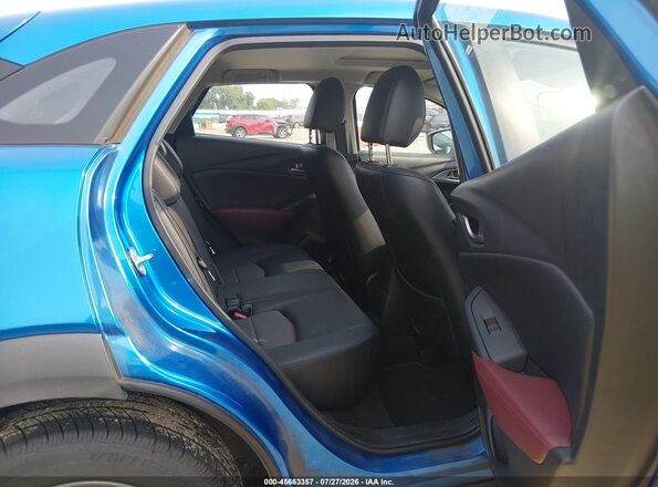 JM1DKBC79G0126898 2016 MAZDA CX-3 Blue Vista de la etiqueta del VIN
