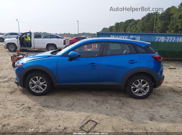 JM1DKBC79G0126898 2016 MAZDA CX-3 Blue Vista interior de 360 grados