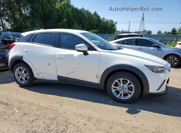 JM1DKBC7XG0101119 2016 MAZDA CX-3 White წინა მარჯვენა
