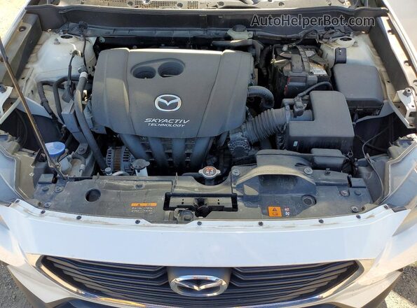 JM1DKBC7XG0101119 2016 MAZDA CX-3 White უკანა სალონის ხედი
