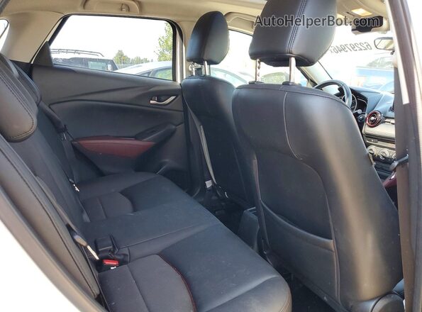 JM1DKBC7XG0101119 2016 MAZDA CX-3 White უკანა სავარძლების ხედი
