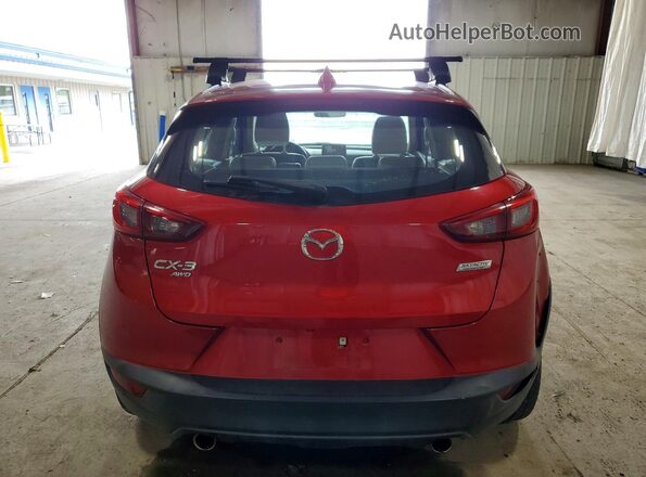 JM1DKBD72G0120570 2016 MAZDA CX-3 Red Widok z tyłu