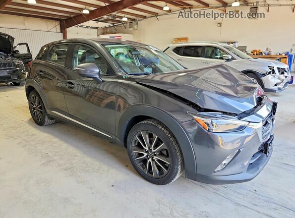 JM1DKBD73G0113174 2016 MAZDA CX-3 Gray Delantero derecho
