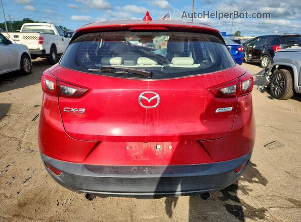 JM1DKBD74G0102832 2016 MAZDA CX-3 Red Widok z tyłu
