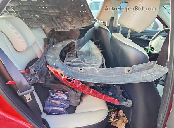 JM1DKBD74G0102832 2016 MAZDA CX-3 Red Widok tylnych siedzeń