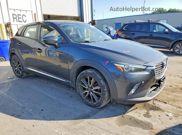 JM1DKBD74G0107612 2016 MAZDA CX-3 Charcoal Delantero derecho