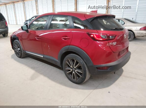 JM1DKBD75G0114035 2016 MAZDA CX-3 Maroon უკანა მარცხენა