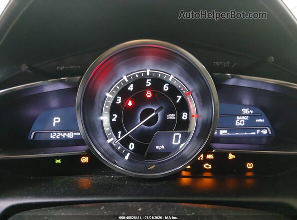 JM1DKBD75G0114035 2016 MAZDA CX-3 Maroon უკანა სავარძლების ხედი