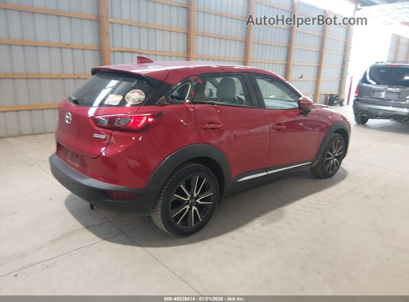 JM1DKBD75G0114035 2016 MAZDA CX-3 Maroon უკანა მარჯვენა