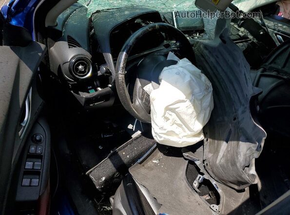 JM1DKBD77G0104767 2016 MAZDA CX-3 Blue წინა პანელის ხედი