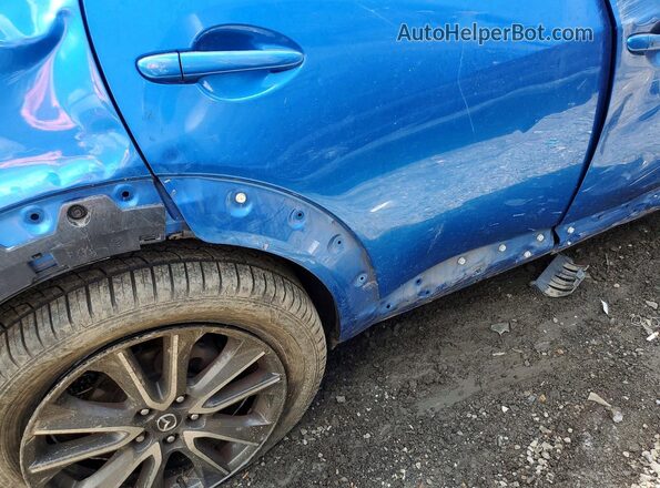 JM1DKBD77G0104767 2016 MAZDA CX-3 Blue უკანა სავარძლების ხედი