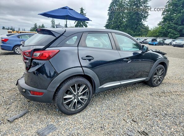 JM1DKBD77G0122833 2016 MAZDA CX-3 Black Задня права чверть