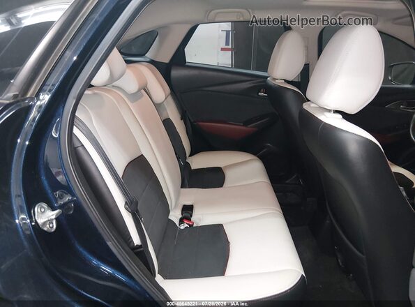 JM1DKBD78G0121268 2016 MAZDA CX-3 Blue Vista de la etiqueta del VIN