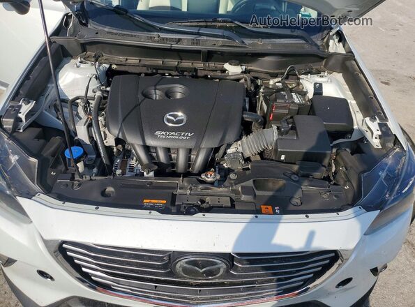 JM1DKBD78G0124008 2016 MAZDA CX-3 White Շարժիչի բաժամունքի տեսք