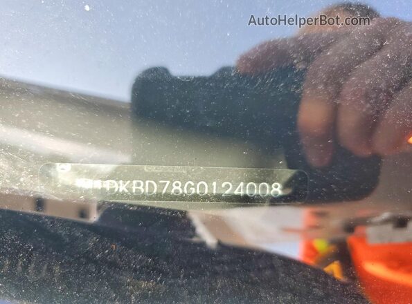 JM1DKBD78G0124008 2016 MAZDA CX-3 White VIN կոդի պիտակի տեսք