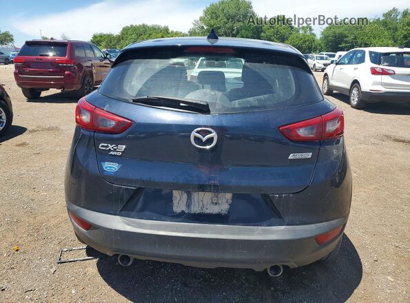 JM1DKBD78G0125725 2016 MAZDA CX-3 Blue Vista trasera
