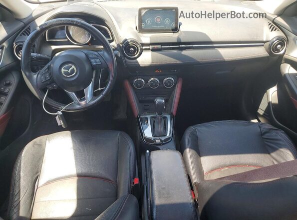 JM1DKBD78G0125725 2016 MAZDA CX-3 Blue Vista del salpicadero