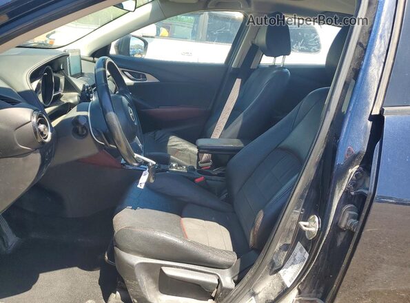 JM1DKBD78G0125725 2016 MAZDA CX-3 Blue Vista interior delantera