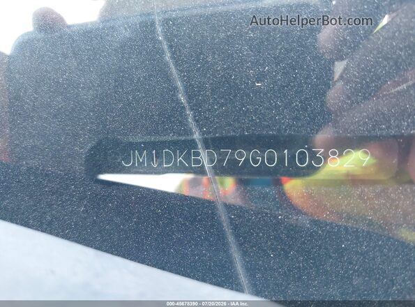 JM1DKBD79G0103829 2016 MAZDA CX-3 Красный Вид подкапотного пространства