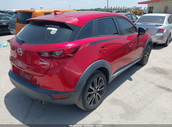 JM1DKBD79G0103829 2016 MAZDA CX-3 Красный Задняя правая четверть