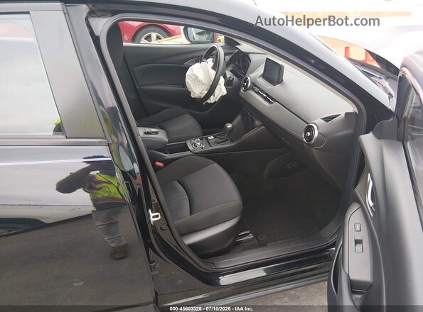 JM1DKDB70K0426528 2019 MAZDA CX-3 Black Widok wnętrza z przodu