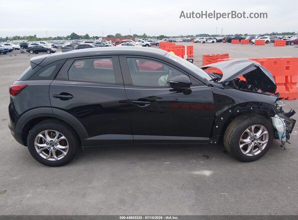 JM1DKDB70K0426528 2019 MAZDA CX-3 Black Widok wnętrza z tyłu