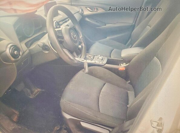 JM1DKDB70K1460494 2019 MAZDA CX-3 White Սալոնի դիմացի տեսք