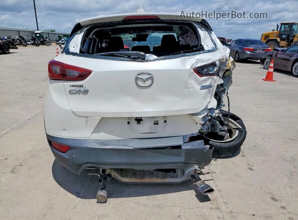 JM1DKDB70K1460494 2019 MAZDA CX-3 White Հետևի տեսք