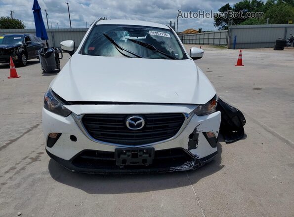 JM1DKDB70K1460494 2019 MAZDA CX-3 White Դիմացի տեսք