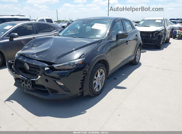 JM1DKDB71L1473692 2020 MAZDA CX-3 Black Передня ліва чверть