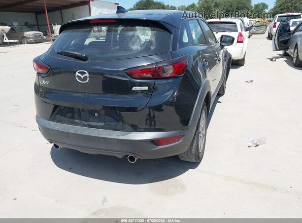 JM1DKDB71L1473692 2020 MAZDA CX-3 Black Задня права чверть