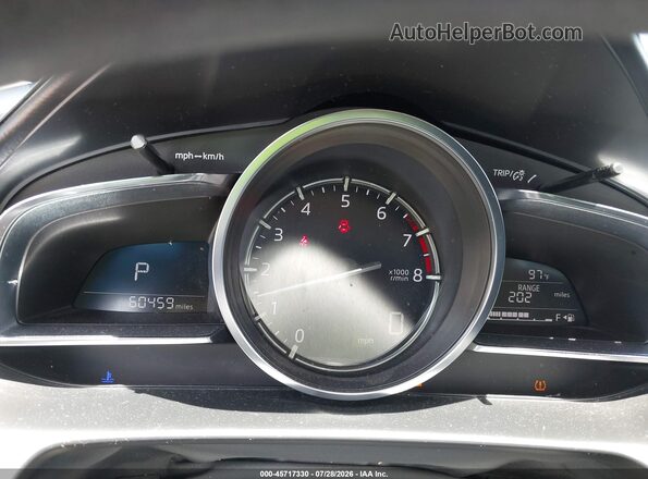 JM1DKDB71L1473692 2020 MAZDA CX-3 Black Вид задніх сидінь