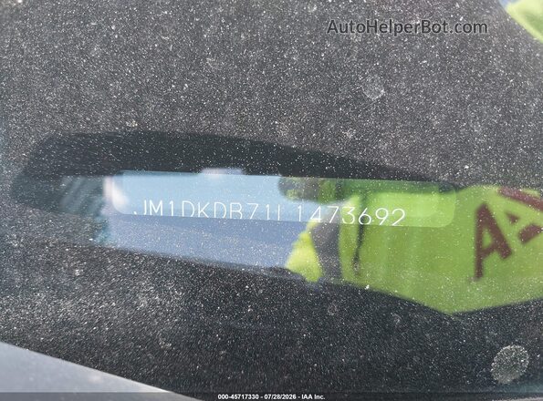 JM1DKDB71L1473692 2020 MAZDA CX-3 Black Вид підкапотного простору