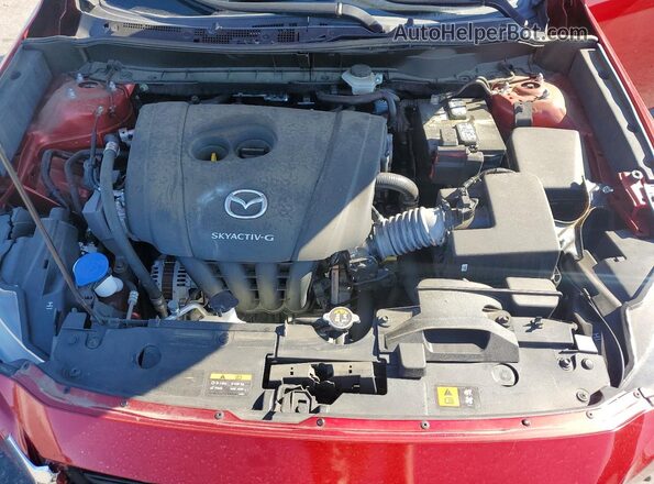 JM1DKDB71M1510175 2021 MAZDA CX-3 Red Widok komory silnika