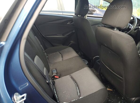 JM1DKDB73J0313493 2018 MAZDA CX-3 Blue Вид задніх сидінь