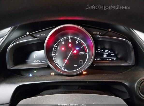 JM1DKDB74L1465327 2020 MAZDA CX-3 Gray Widok tylnych siedzeń