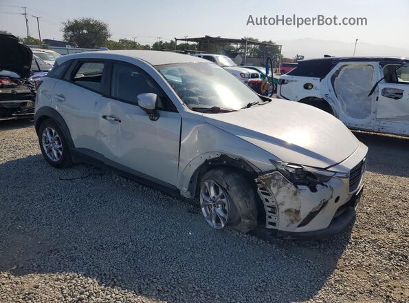 JM1DKDB74M1507691 2021 MAZDA CX-3 Silver წინა მარჯვენა