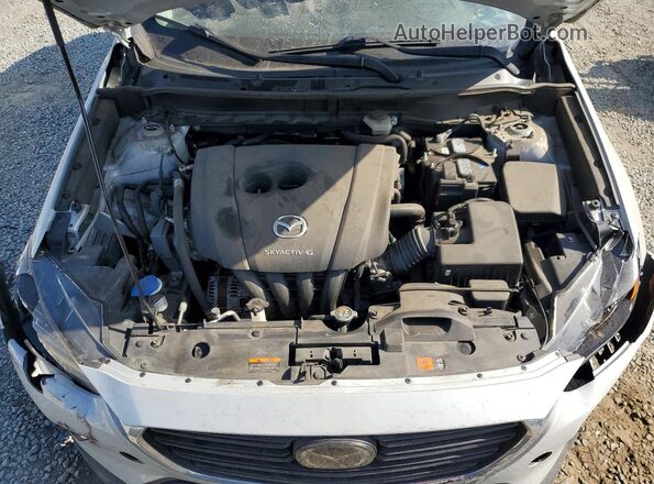JM1DKDB74M1507691 2021 MAZDA CX-3 Silver ძრავის განყოფილების ხედი
