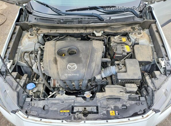 JM1DKDB76M1501729 2021 MAZDA CX-3 Белый Вид подкапотного пространства