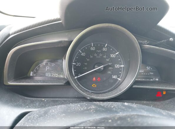 JM1DKDB79J0329665 2018 MAZDA CX-3 Gray უკანა სავარძლების ხედი