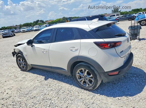 JM1DKDB7XL1475022 2020 MAZDA CX-3 White უკანა მარცხენა