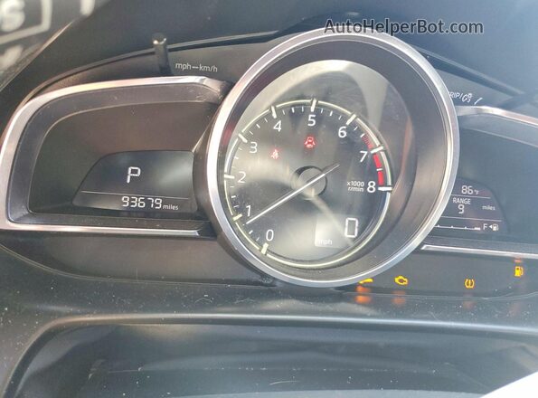 JM1DKDB7XL1475022 2020 MAZDA CX-3 White ხელსაწყოთა პანელის ხედი