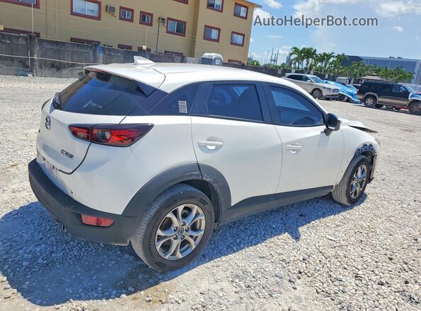 JM1DKDB7XL1475022 2020 MAZDA CX-3 White უკანა მარჯვენა