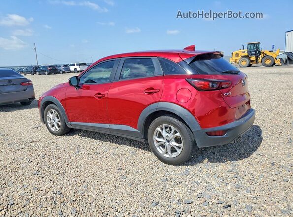 JM1DKDB7XM1501183 2021 MAZDA CX-3 Темно-бордовый Задняя левая четверть